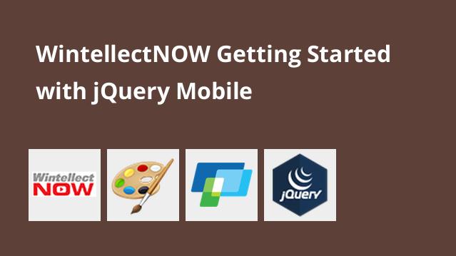 آموزش شروع کار با jQuery Mobile